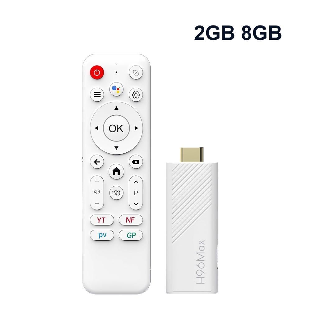 H96 MAX H313 TV Stick Allwinner H313 Quad Core Mini Smart TV BOX 4K Wifi6 BT5.0 Google Voice Assistant Smart Set Top Box