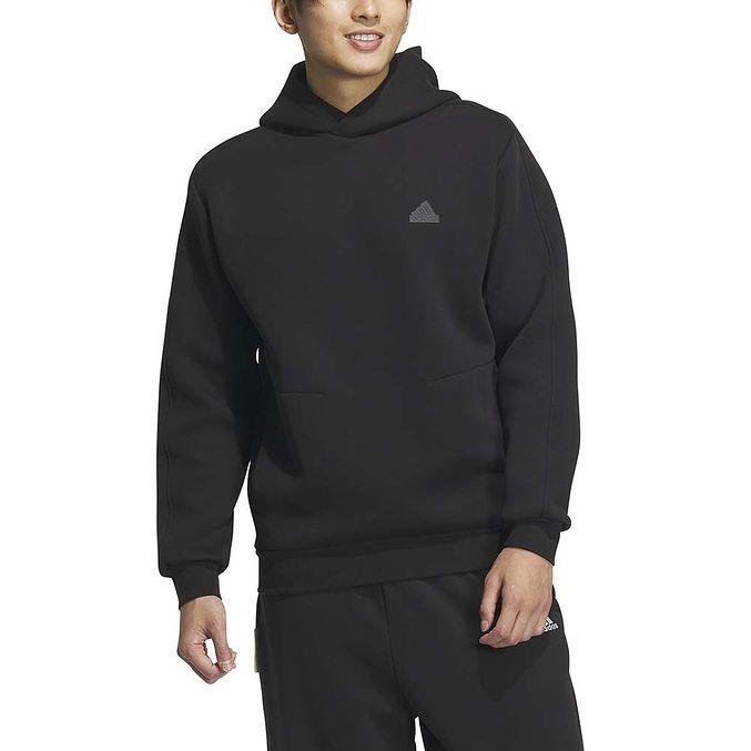 adidas Sweatshirts Unisex Black Hooded Moderate Other JE8631