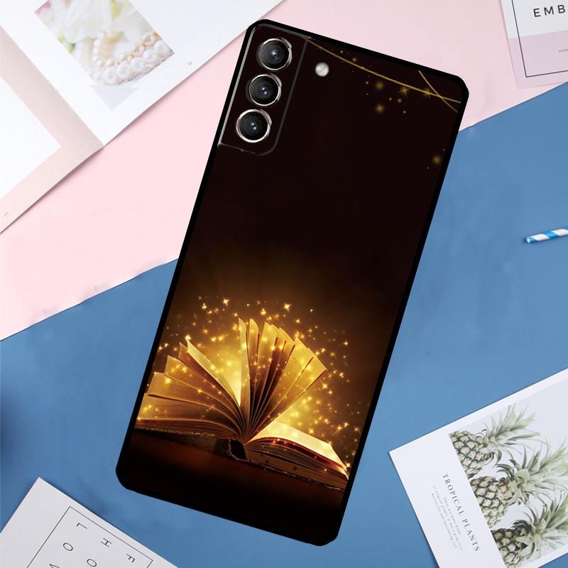 Book Lover Case For Samsung Galaxy S25 Ultra S21 S22 S23 S24 Ultra S9 S10 Plus S20 FE S25 FE Back Cover