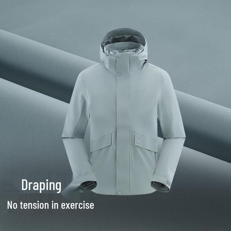 TOREAD Women's 3-in-1 Goose Down Outdoor Jacket