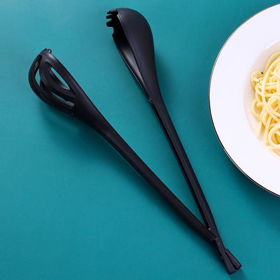 Food Clip Egg Whisk Blender Bread Clip Manual 2 in 1 Handheld Egg Beater Multifunctional Kitchen Tool for Cooking Salads Mixing Gripping Stirring