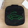 Electric Car Battery Jumper Cable Storage Bag Waterproof Ev Car Rechargeable Gun Storage Organizer For Charging Cables Cords