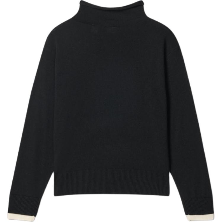Levis Winter Warm Series Casual Comfortable Versatile High Neck Long Sleeve Sweater Women Sweater 0051N-0002