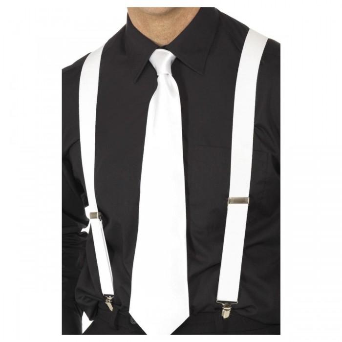 Smiffys Unisex Adult Elasticated Braces