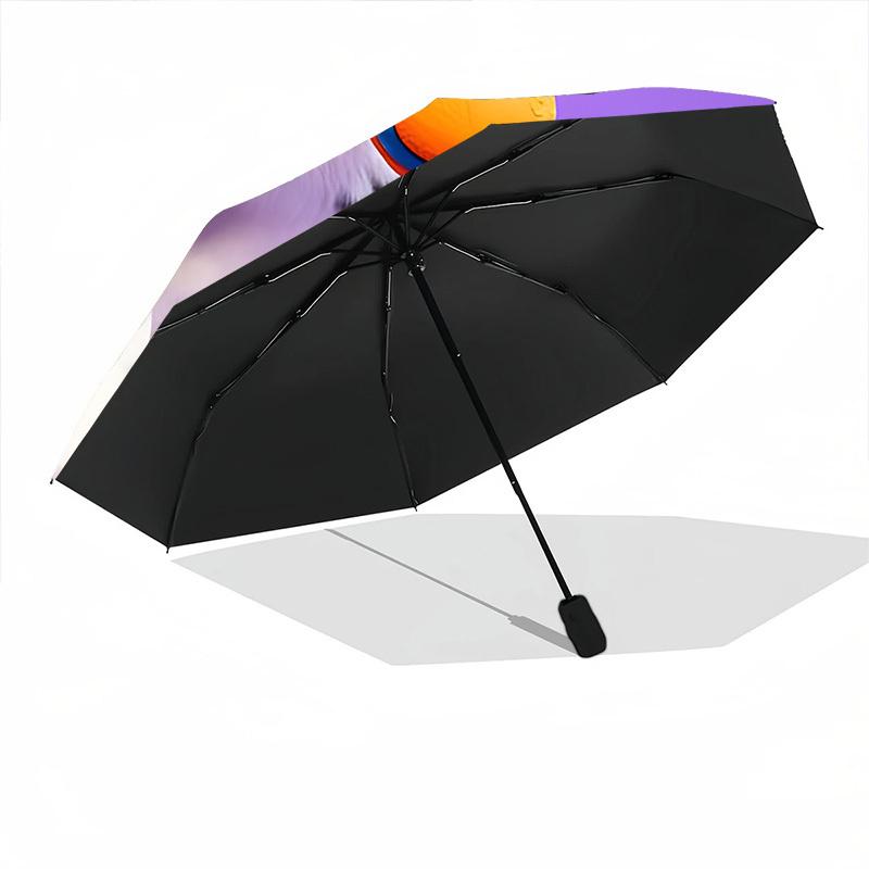 1pc Dog, Ball Automatic Opening/Closing Folding Umbrella with 8 Ribs, Portable Sunshade Umbrella Birthday and Holidays gifts yy250105096