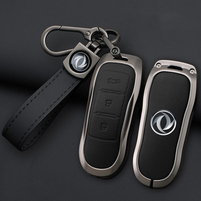 Zinc Alloy Car Key Case for Dongfeng Fengguang DFSK Glory 580 Fengon Ix5 Ix7 Seres 3 Sf5 Remote Cover Shell Keychain Holder Fob