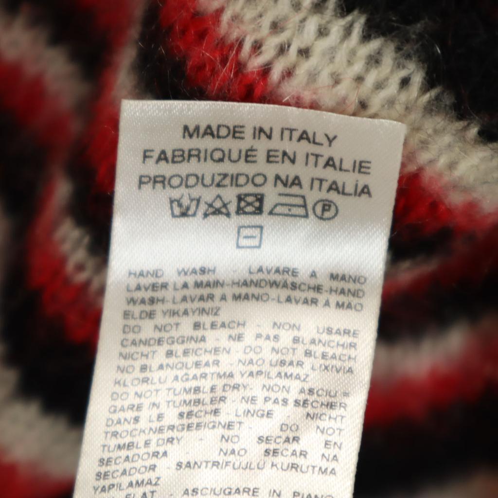 Diesel Made In Italy Border Long Sleeve Knit Cardigan L Black Series Men's Used