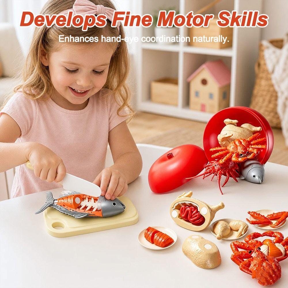 Sliceable Kitchen Play Food Detachable Peelable Food Toys New Toy Food Set Parent Child Game