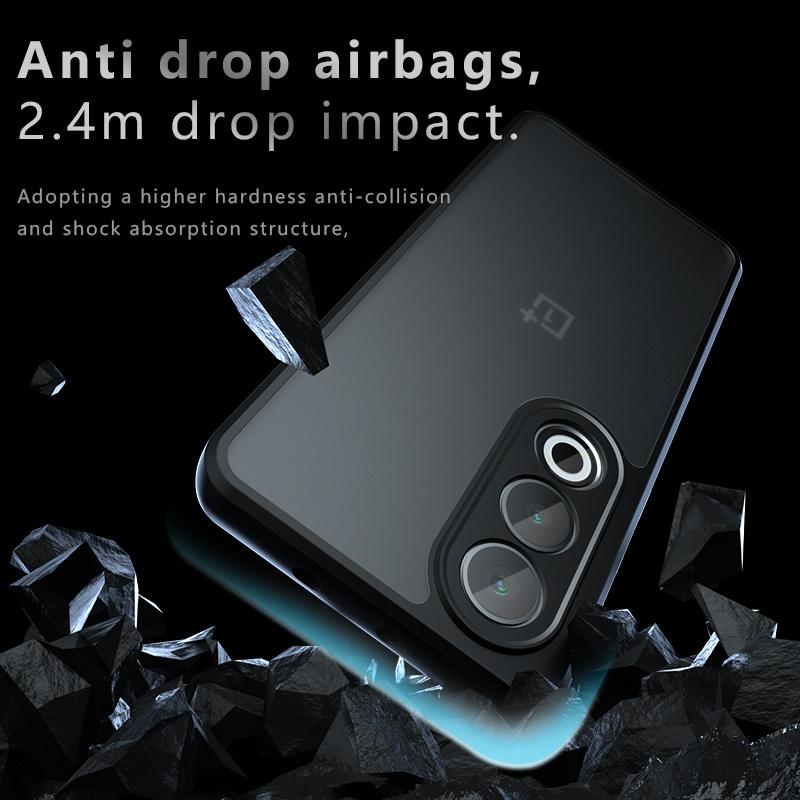 For OnePlus Ace 3V 5G Cell Phone Cases TPU+PC Matte Non-Slip Cover