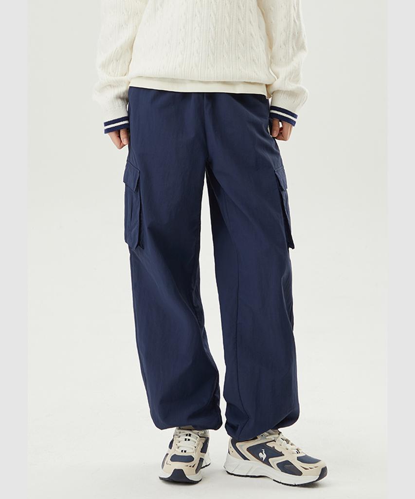 LECOQ Chevron Straight Pants Navy (Qp123Tpt22)