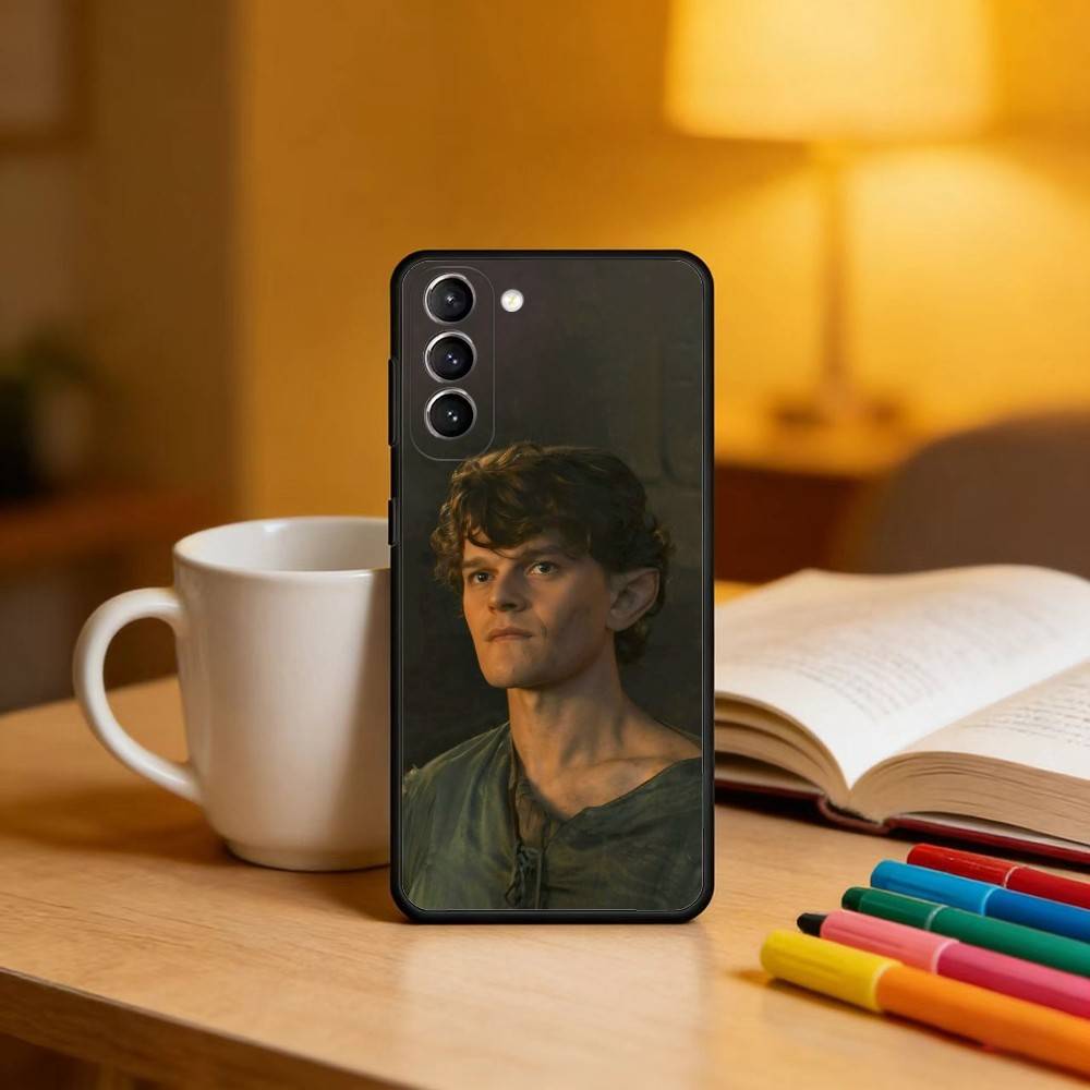 R-Robert COOL A-Aramayo Чехол для телефона Samsung S25,24,23,22,30,21,10,9,Ultra,Plus,Lite,FE,4,5 G Мягкий Черный Чехол