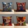Abaddon H-HauntedS H-Hotel Pillow Case For Sofa Decor Car Office Room Printing Cushion Cover Decorations and Protector