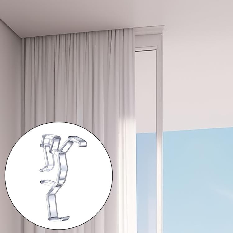 20Pcs Blinds Curtain Clips Horizontal Window Curtains Securing Clamps for Hiddens Valance Sheer