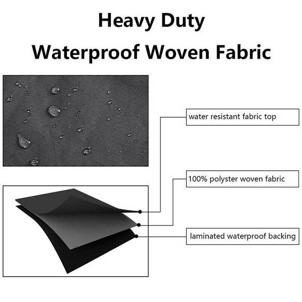 Wasserdichter Bankbezug Schwerlast Geeignet für Gartensofa 2 3 4 Sitzer