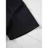 Women's Black Bow Print T-Shirt - Soft & Breathable , Oversized Round Neck Short Sleeve Top with Large White Bow Design