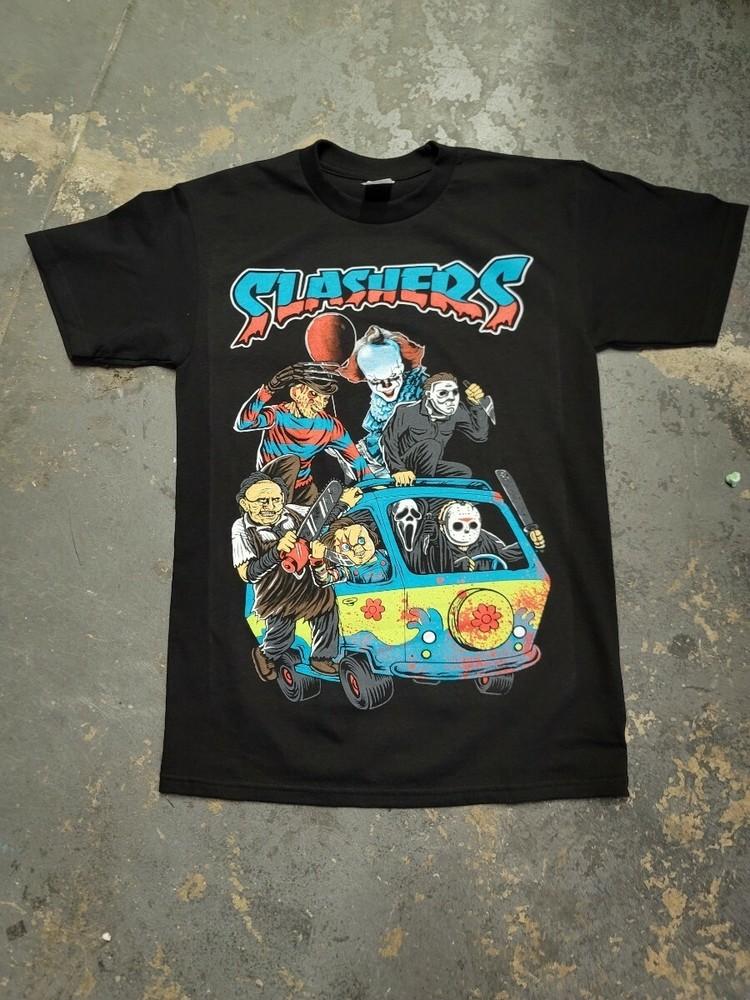 

NEW SLASHERS HALLOWEEN T SHIRT Unisex T-Shirt XXXL