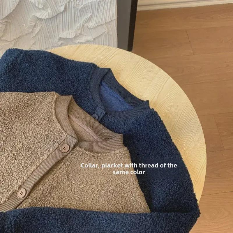 Damen High-End Imitat Lammfellmantel mit Polarfleece - Herbst/Winter 2024