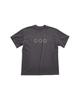 999Hyumeoniti Evd Logo Half T-Shirt (Charcoal)