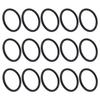 15Pcs Round Rubber Motor Belt Nitrile Rubber O Rings 5mm Diameter for Mechanical Equipment Transmission Parts5405 0005