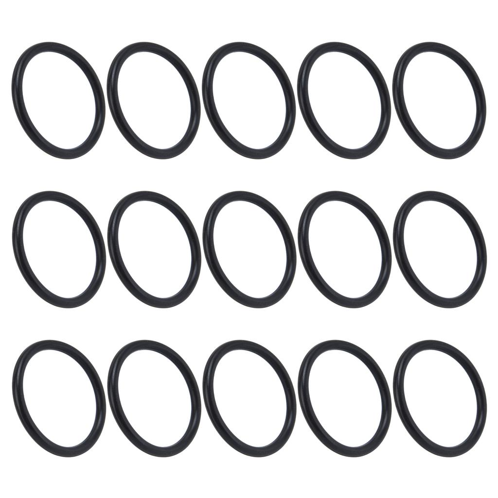 15Pcs Round Rubber Motor Belt Nitrile Rubber O Rings 5mm Diameter for Mechanical Equipment Transmission Parts5405 0005