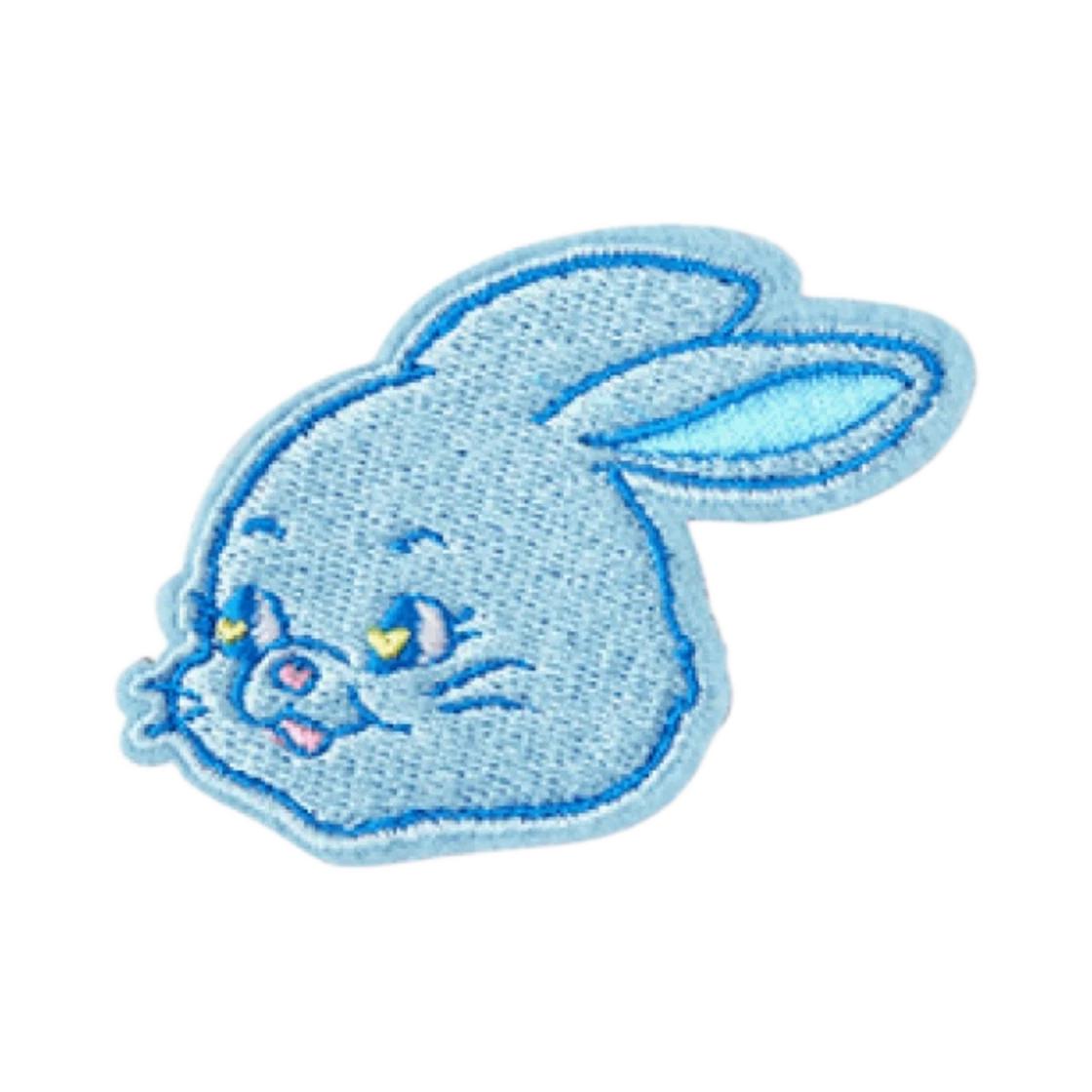 NewJeans Tokki Coller Embroidered Patch Reversible Sticon Blue ONE SIZE