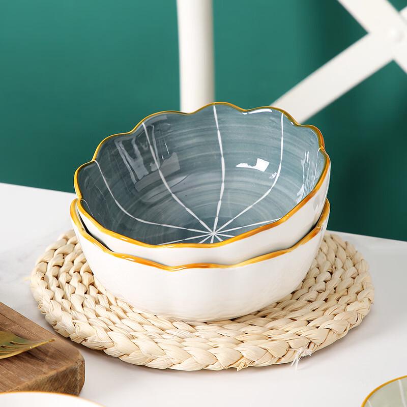 Abay 6-inch Ceramic Lace Bowl