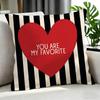 Holiday Valentine'S Day Cushion Cover Cushion Cover Set 4Pcs 50X50 45X45 40X40 Pillowcase Decorative Sofa Home Decor