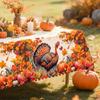 One Thanksgiving Autumn Tablecloth, with a Retro Artistic Style, Suitable for Restaurant Parties and Family Dinnerszyc