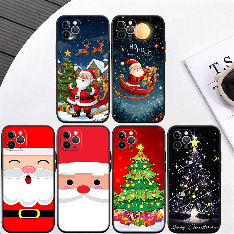 RT55 Merry Christmas Deer Gift Phone Case for Redmi Note 8 9 10 11 11S 15 15A 10C 10X 10A 10T 9A 9C 9T 9S 8T A7 Pro Max Plus Prime