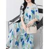 Aiyilian Retro Printed Summer Dress