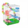 Pet Cage, Gerbil House, Hamster House, 5-Level Vertical Design Small Animal Habitat Cage