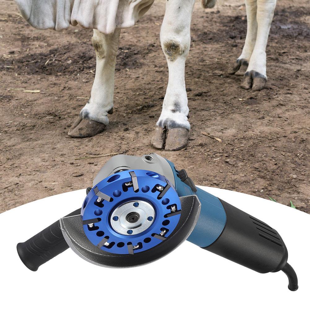 8 Blade Electric Hoof Cutter Hoof Trimming Tool for Cow Donkey Sheep Horse Chinese Standard