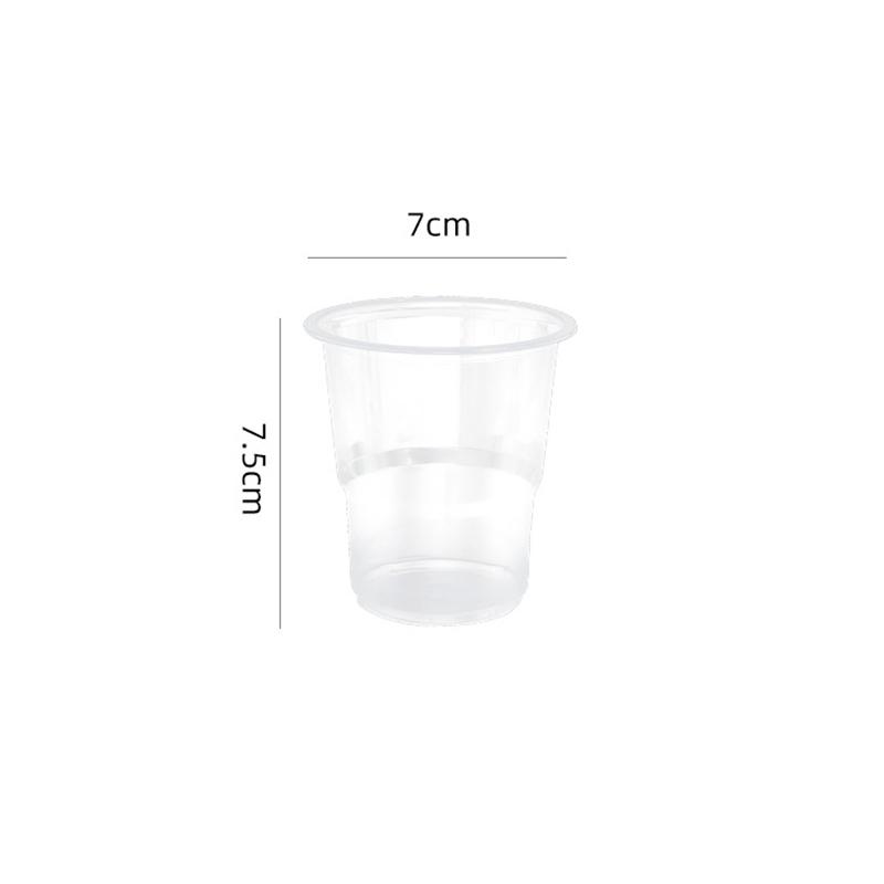 Disposable High-Temperature Resistant Plastic Cups Household Transparent Thickened Drinking Cups