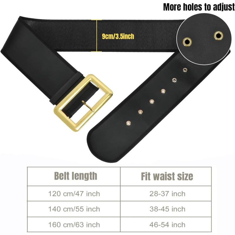 European and American Santa Claus Christmas Wide Waist Belt for Men