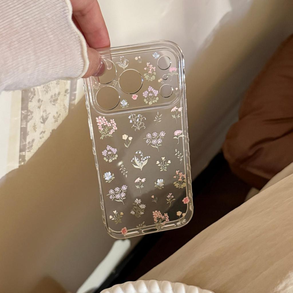 Θήκη Τηλεφώνου με Λουλούδια για iPhone 16, iPhone 17 και iPhone 17 Pro Max