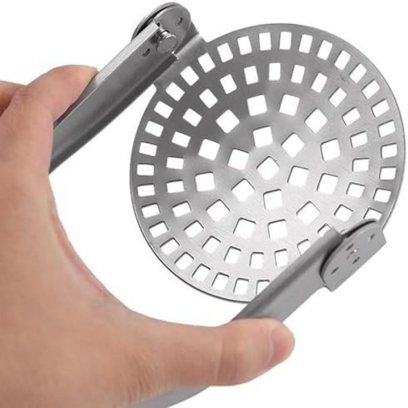 Kartoffelpüree Manual Stainless Steel Kitchen Masher Multi-Purpose Food Crusher Tool for Avocado Potato Pumpkin Carrot Home Kitchen Essential