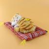 Sleeping Kittens Kitten Sounding Toy Simulation Sounding Sleeping Cats Cute Kitten Plush Toy  Home