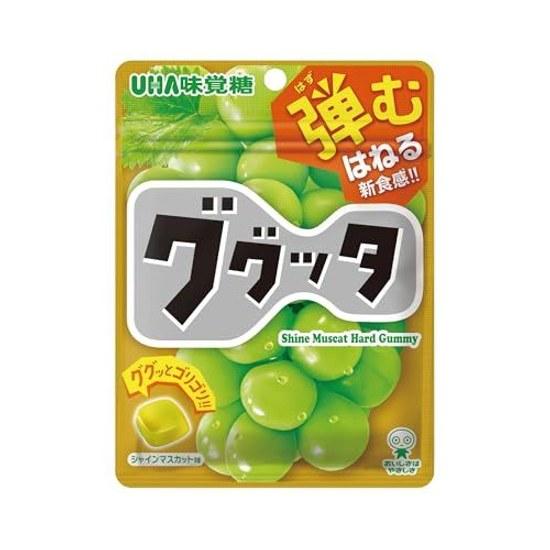 UHA Mikakuto Gugutta Shine Muscat Flavor 58g10 bags Gummies