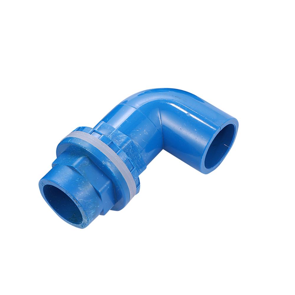 1PC 3 Size Available PVC Pipe Aquarium Fish Tank Elbow Drainage Connectors Overflow Thread Water Tank Supply Home DIY Tube Joint