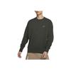 Nike Sportswear Logo Pullover Sweatshirt Men Tops Brown Green DA0022-355