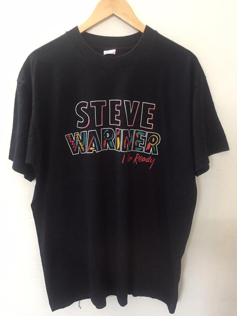 Vintage Steve Wariner I Am Ready Promo Album Concert Tour Country T Shirt XL Size