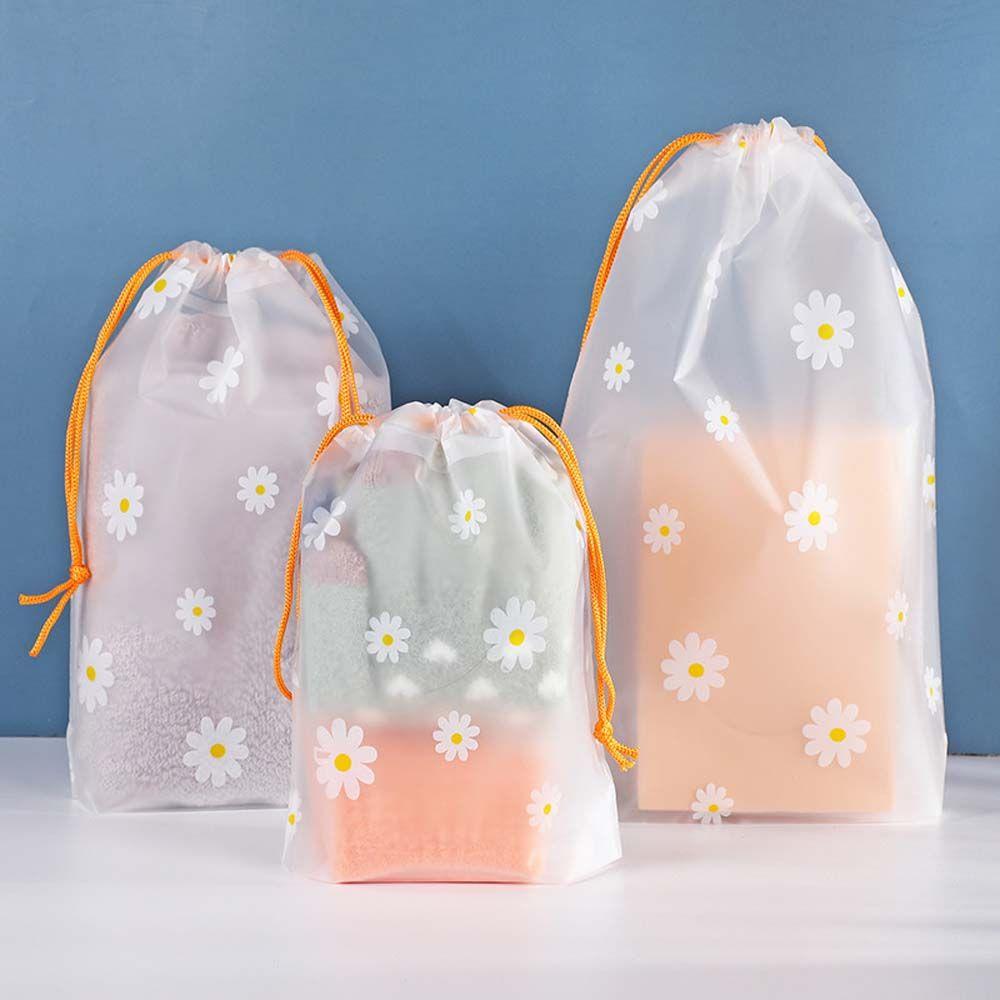 Cosmetic Bag With Drawstring Makeup Case Eco Friendly Storage Bag Handbag Toiletry Bag Organizer