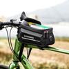 Waterproof Bicycle Front Frame Bag, Bike Phone Mount Pouch, Durable Bike Tube Storage Bag Cycling Accessories