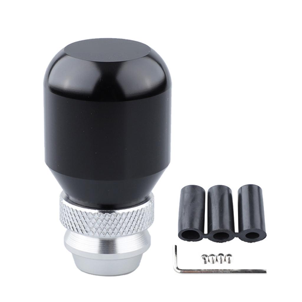 Aluminum Retractable Adjustable Length Shift Knobs, Universal Shift Knob Automatic Manual Vehicles Lever Shift Knobs