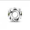 Pandora August Spring Green Eternity Circle Charm 790065c03
