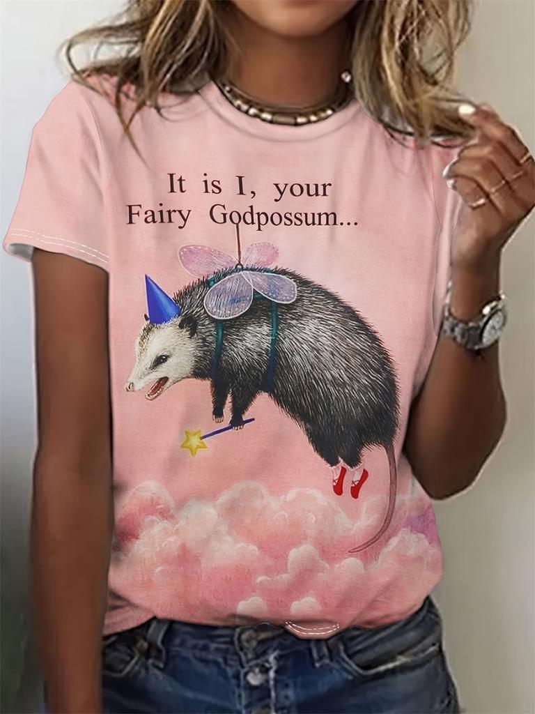 Funny Animal Women's T-Shirts 3d Print Cute Cartoon Cat Casual Short Sleeve Tshirt Fashion Top O-Neck Female Clothing