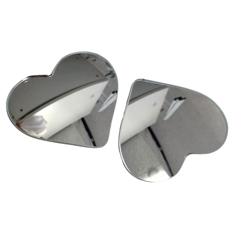 

Blind Spots Mirrors Heart Shaped Convex Rearview Side Mirror for Enhanced Safety Universal Car Wide Angle Side Mirror 1