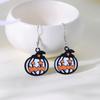 Gothic Retro Spider Earrings for Women Fashion Silver Color Funny Pumpkin Cat Cartoon Earring Halloween Jewelry Gifts Wholesale
