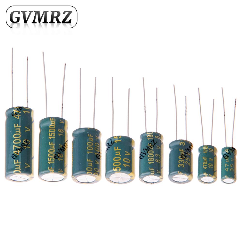 25V 35V 50V 63V 100V 160V High Frequency Low ESR Aluminum Capacitor 3300UF 4700UF 2200UF 470UF 680UF