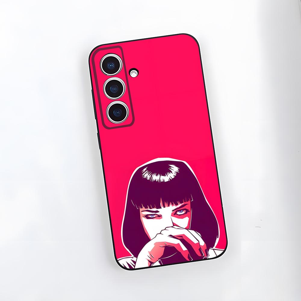 P-Pulp Fiction Movie Phone Case For Samsung A25 A13 A33 5G A54 A36 A35 A56 A52 A14 Shockproof Soft Cover